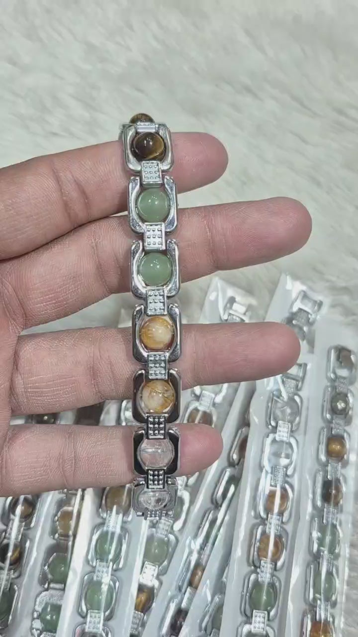 Dhanyog Bracelet-Silver