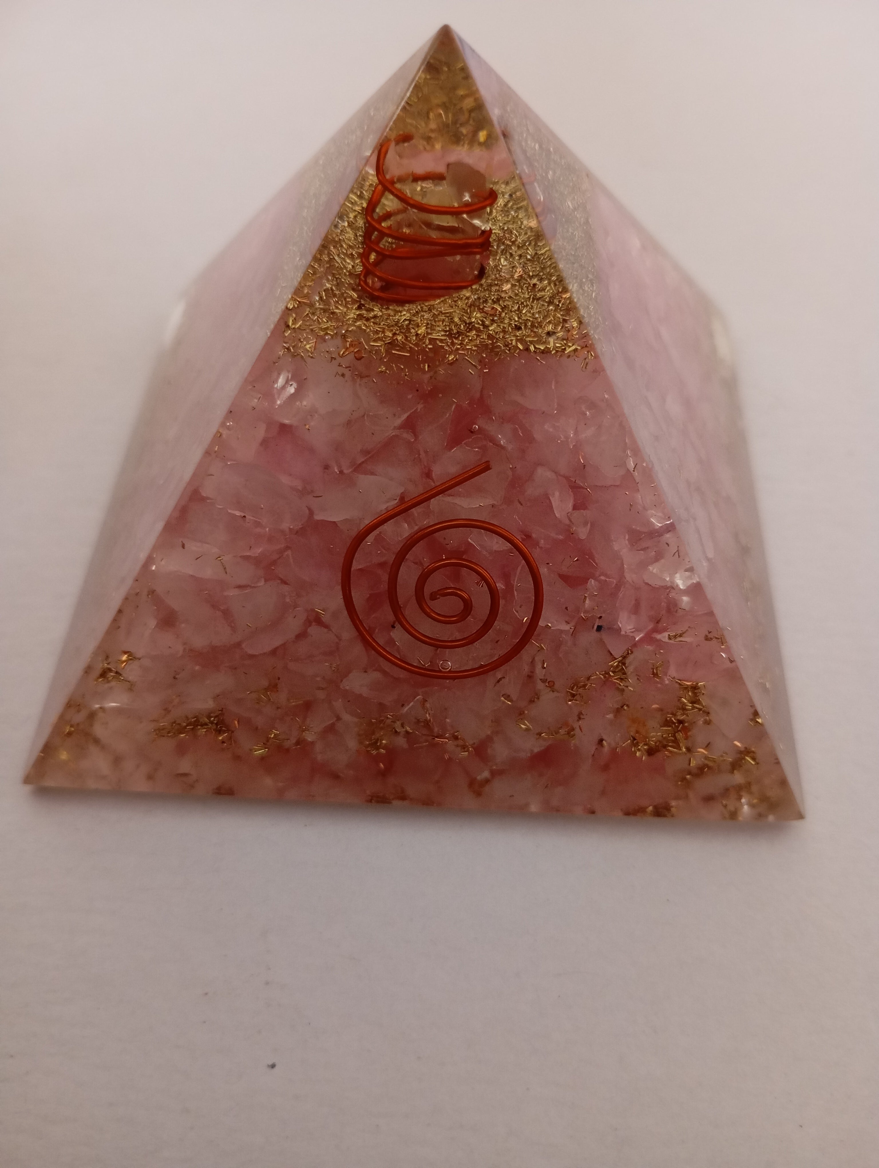 Rose Quartz Pyramid
