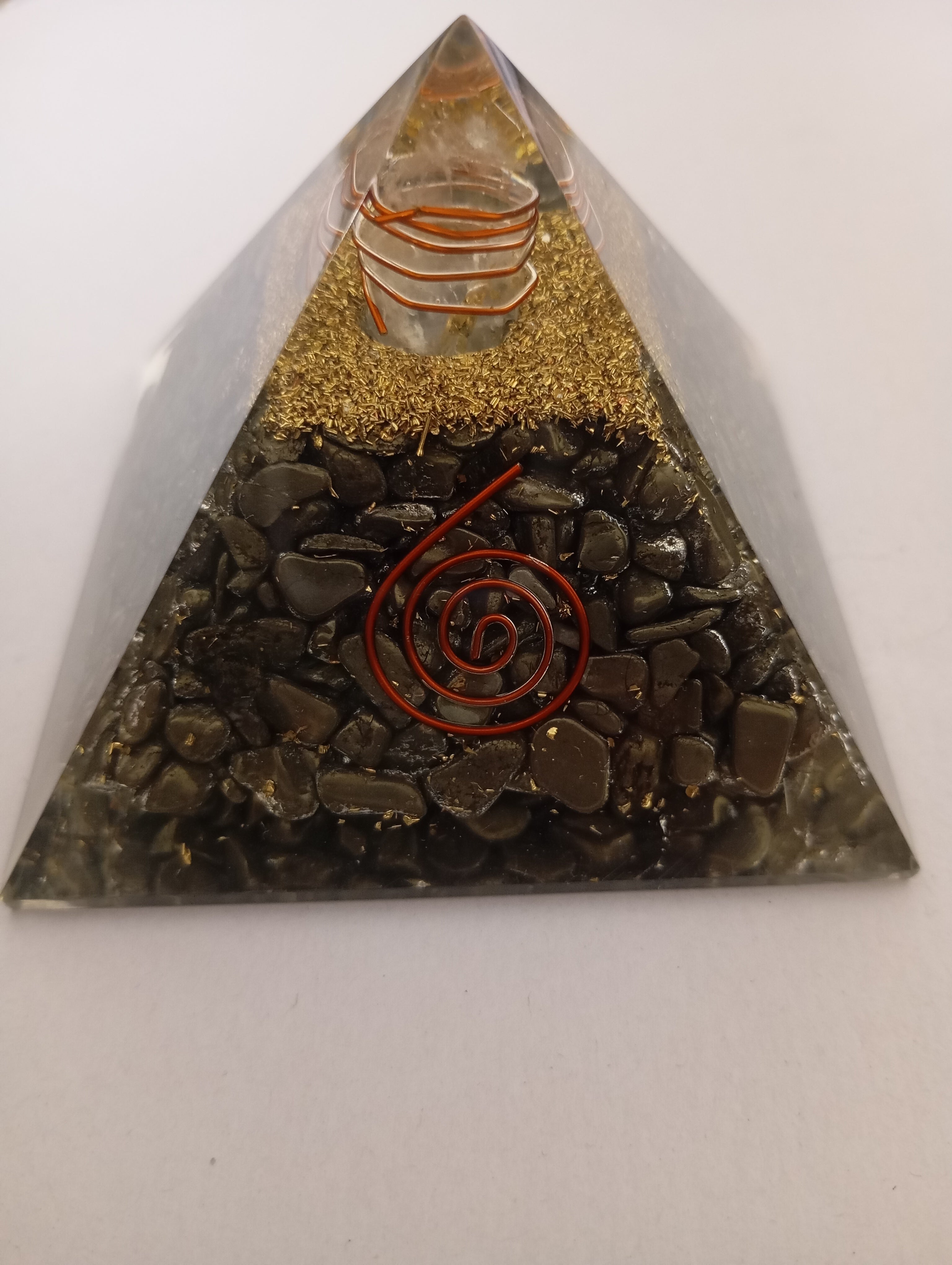 Money Magnet Pyrite Pyramid